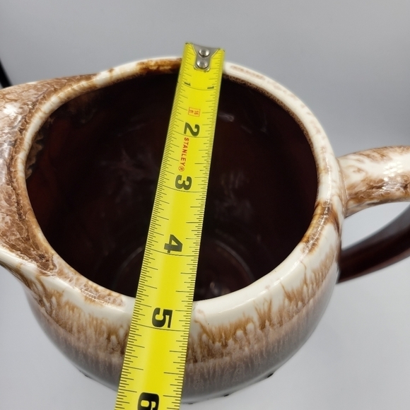 Vintage McCoy Boho Drip Glaze Pitcher - Picture 5 of 5